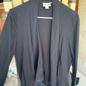 Pure DKNY zipper cardigan